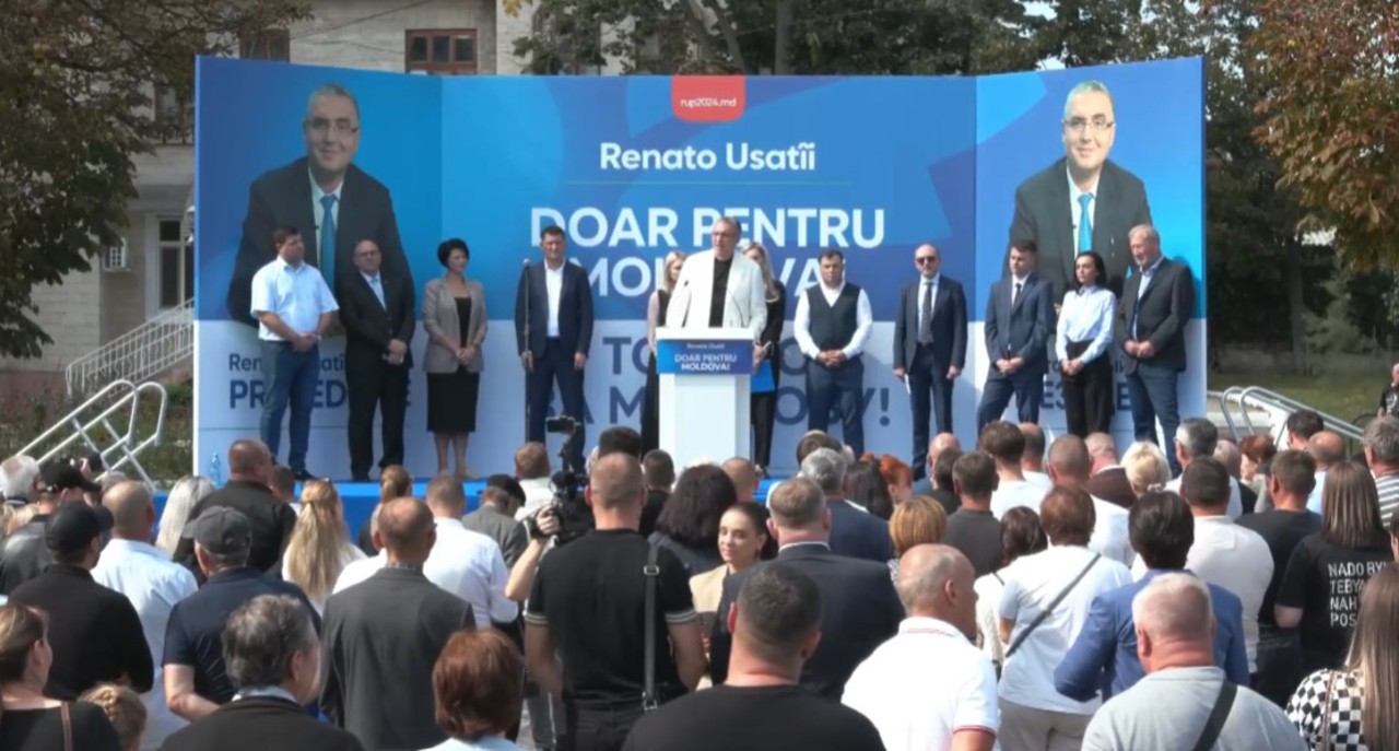 Renato Usatîi s-a lansat în campania pentru prezidențiale