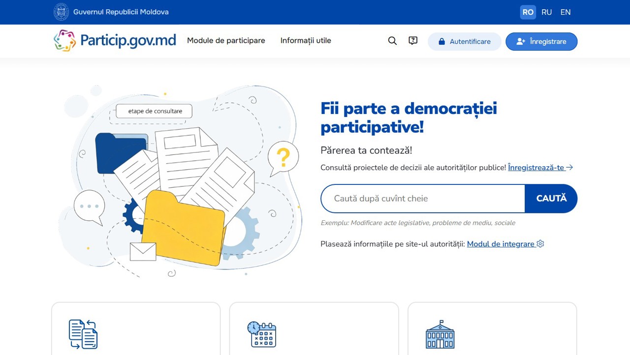 Mai multă transparență decizională: Proiectele vor putea fi urmărite de la inițiere până la adoptare într-un spațiu unic