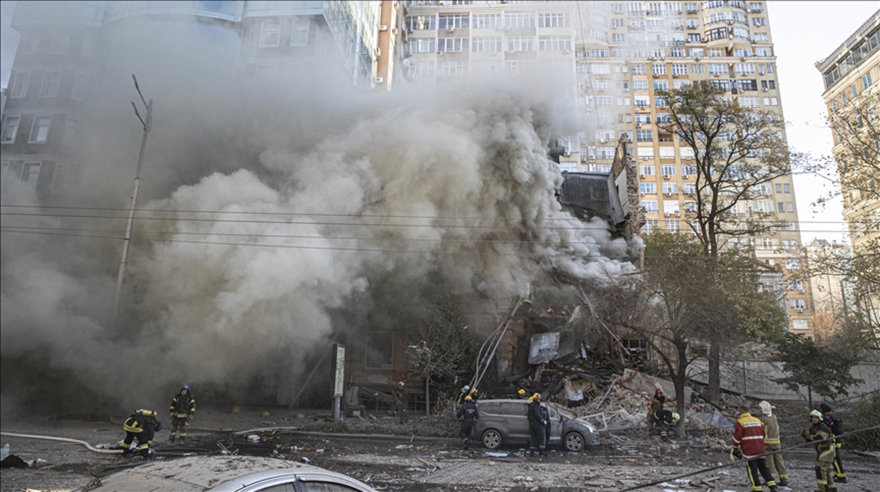 Russian missile attack on Kiev, dozens of people injured