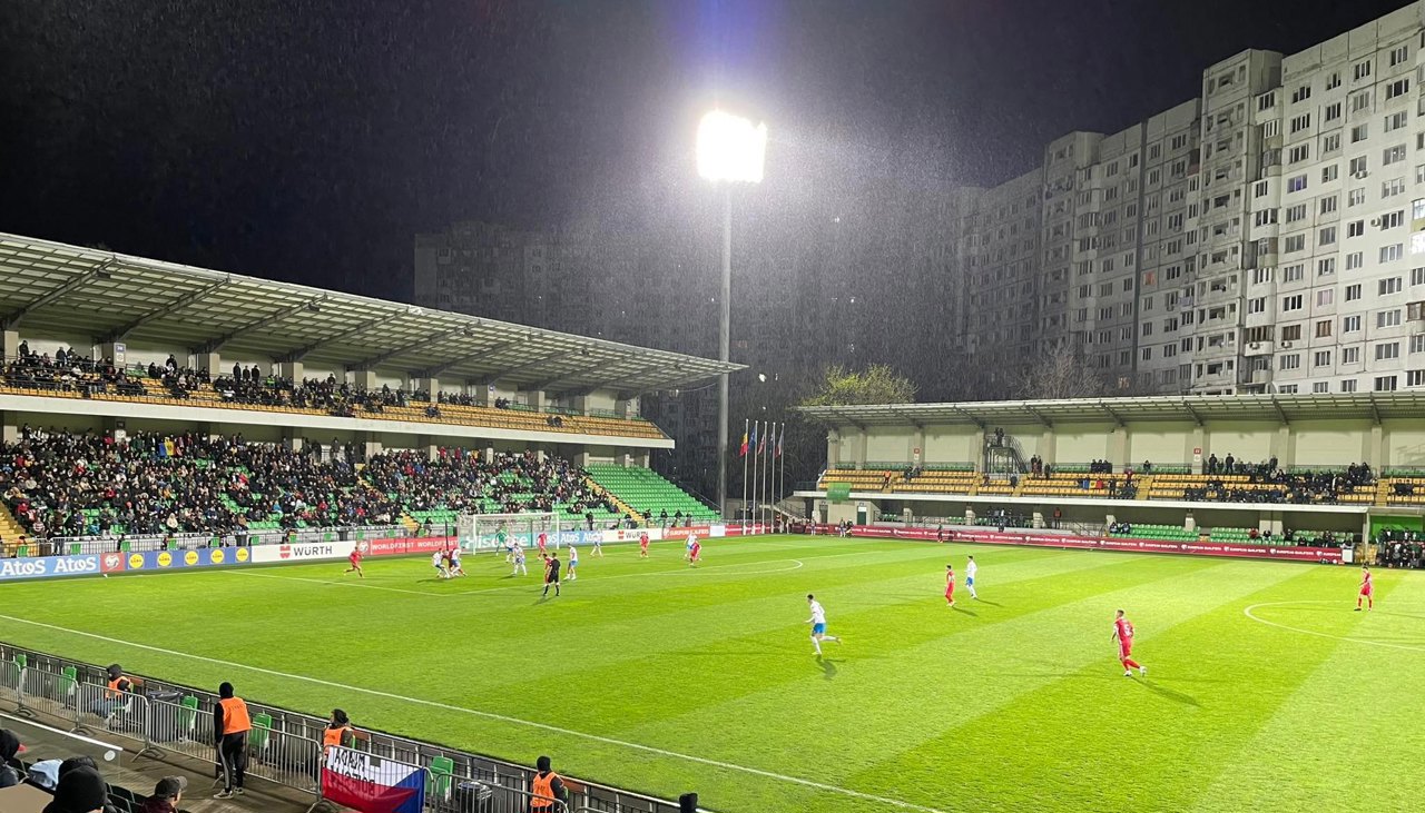 Echipa națională a Republicii Moldova a obținut un rezultat onorabil în meciul cu selecționata Cehiei