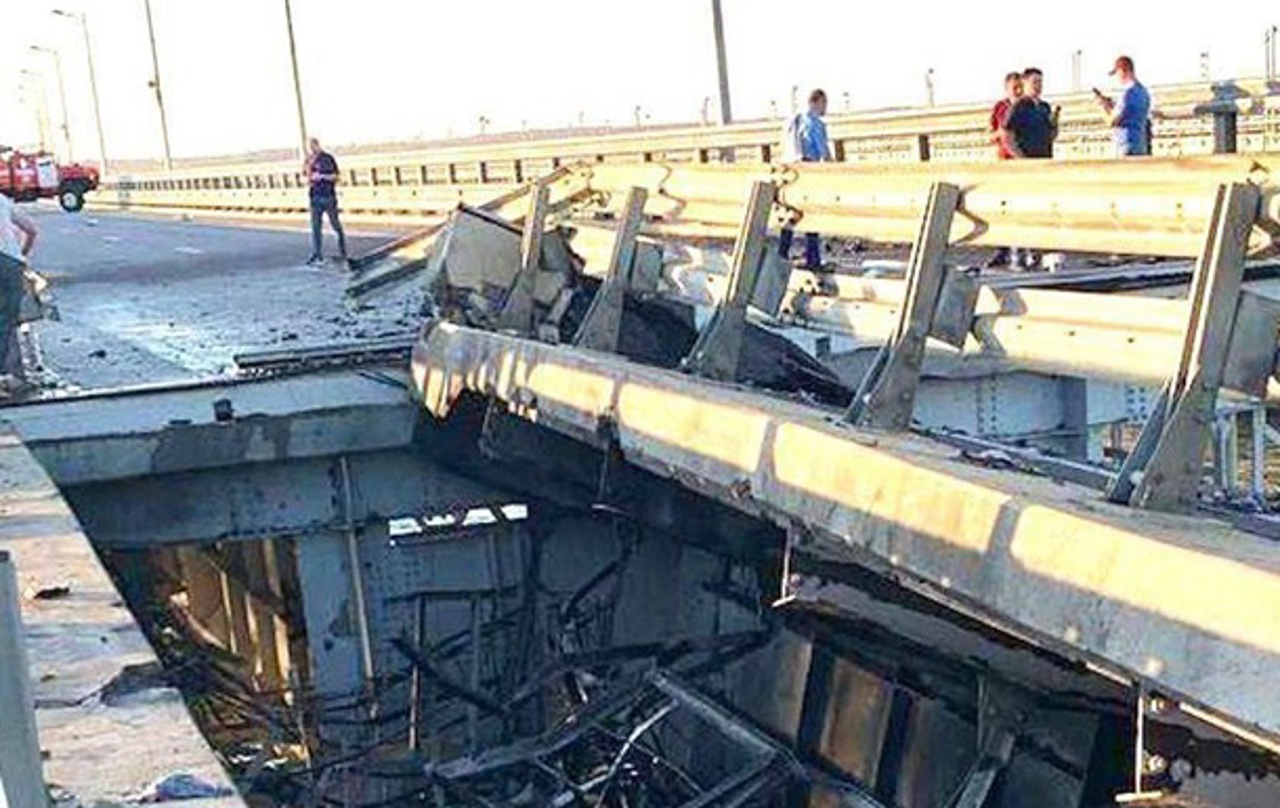 Two dead after explosions on the Kerch bridge. Ukraine officially says it could be a Russian provocation. Moscow claims it was a terrorist act by Ukraine