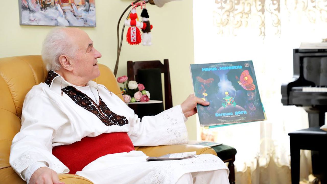 Compozitorul Eugen Doga își sărbătorește cea de-a 87-a aniversare