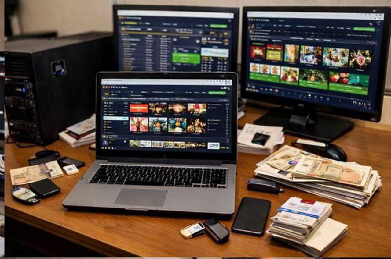 Illegal online gambling platforms: raids in several districts of the country