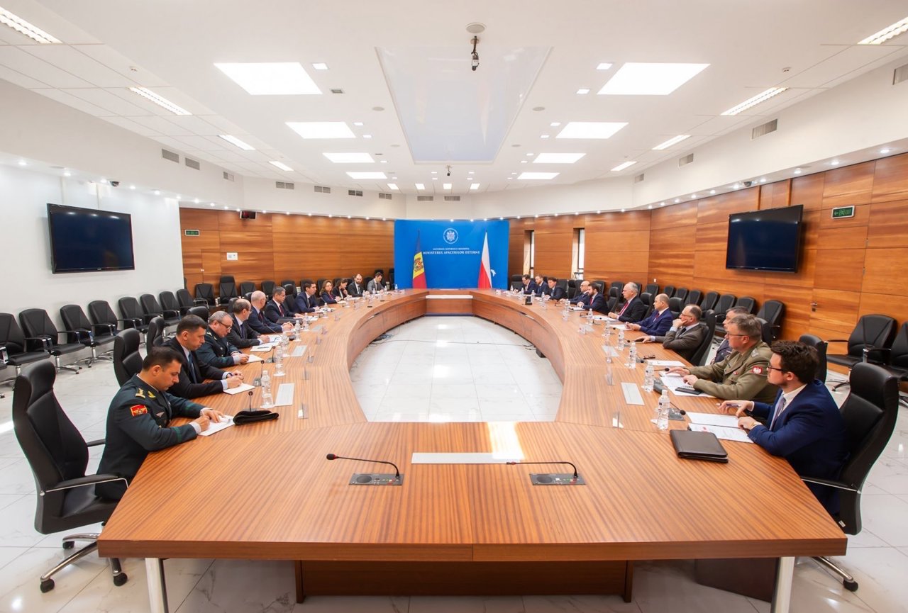 Consultări politico-militare între Republica Moldova și Polonia, desfășurate la Chișinău