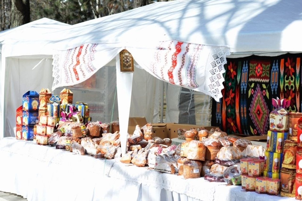 В центре столицы открылась традиционная пасхальная ярмарка