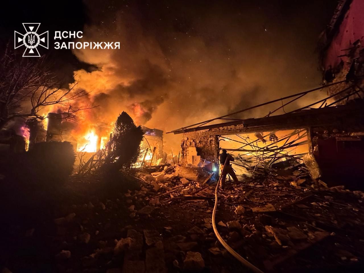 Zaporojie, din nou sub foc: atac rusesc asupra caselor de locuit, mai mulți răniți