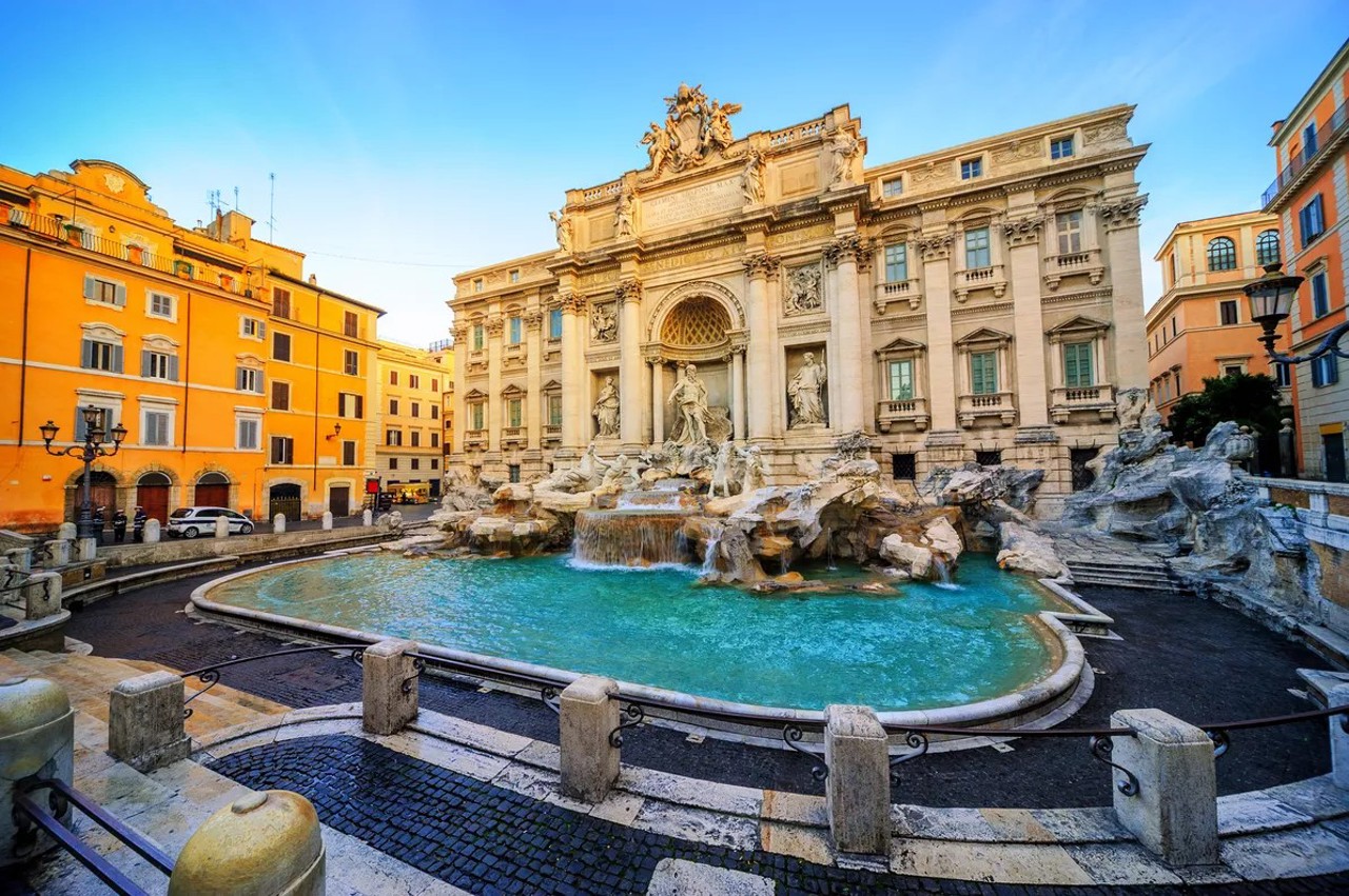 Accesul la Fontana di Trevi din Roma, cu plată. Turiștii vor achita un bilet de intrare de doi euro
