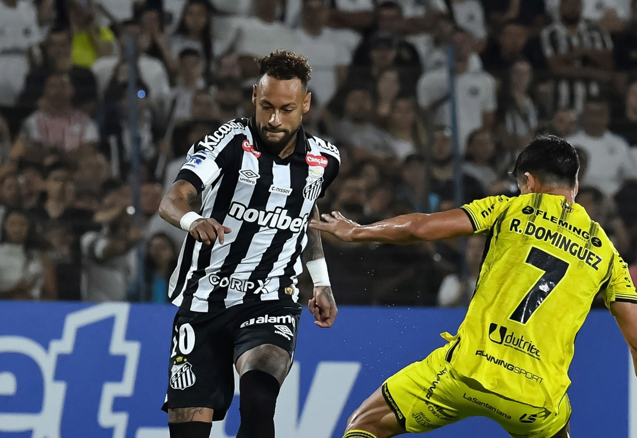 Neymar a marcat un nou gol pentru Santos