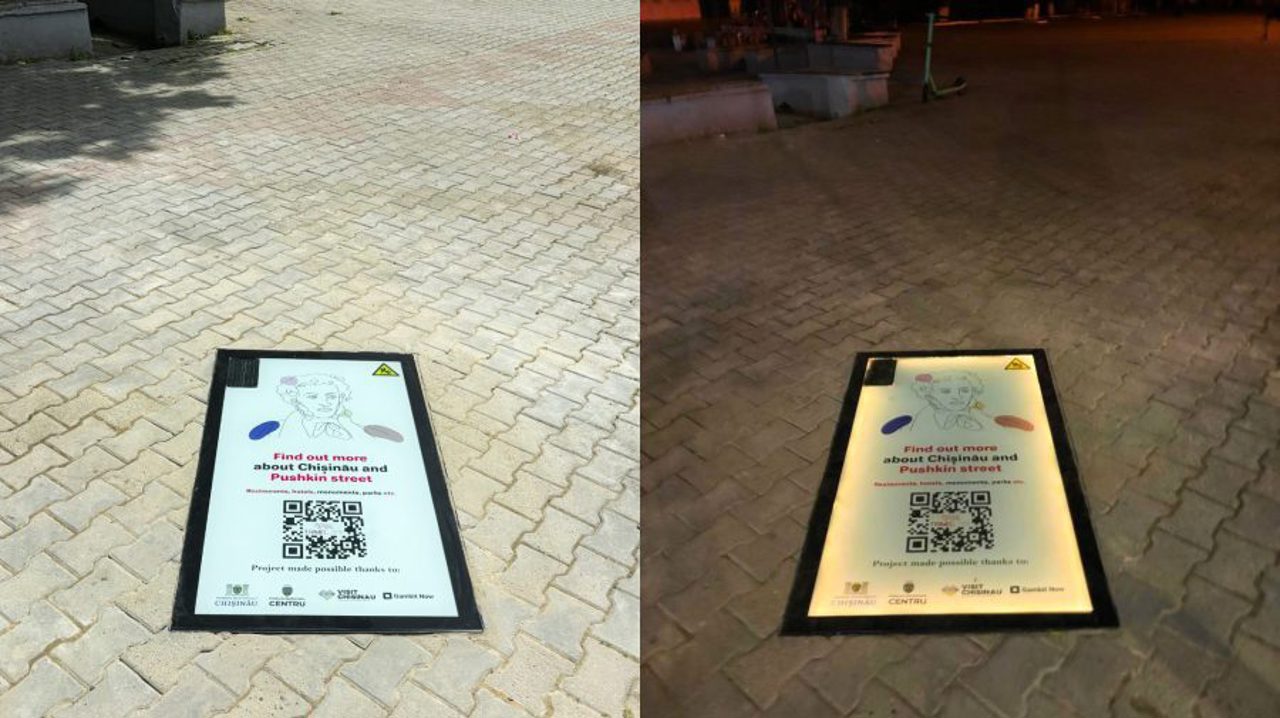 Hărți digitale instalate pe străzile capitalei: ajută locuitorii și turiștii să descopere Chișinăul