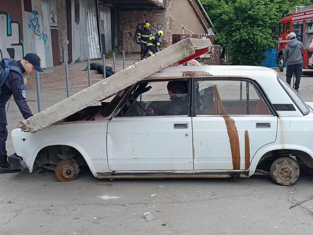 Scenarii de urgență, simulate de IGSU: inundații, accidente și salvări din dărâmături