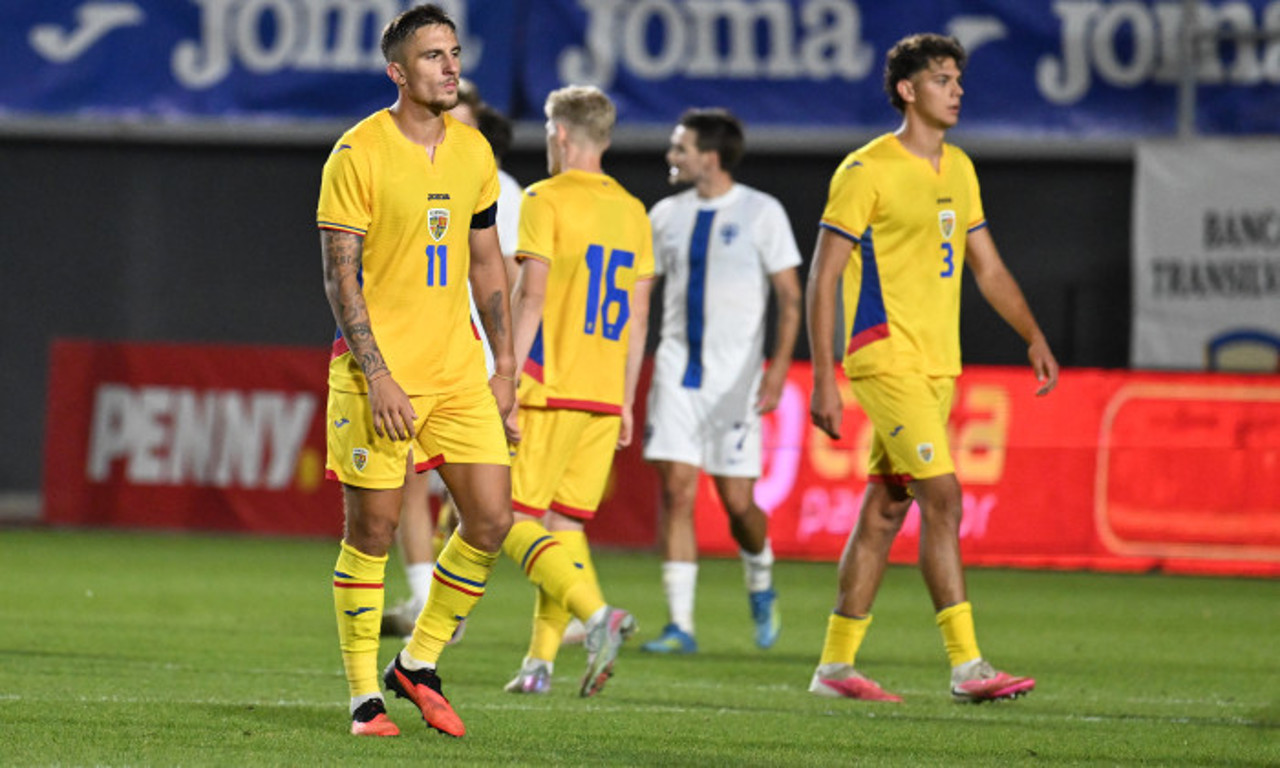 Naționala de tineret a României a ratat calificarea la EURO 2027