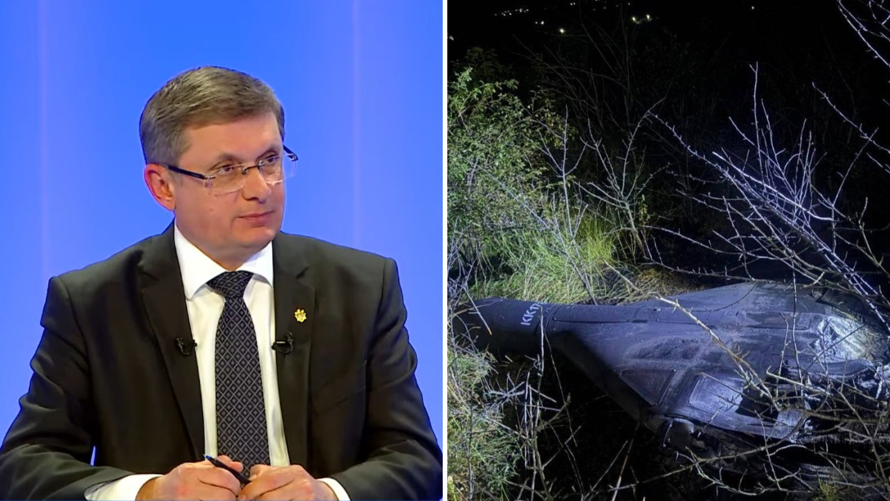 Grosu, despre drona căzută la Copanca: „Doar o întâmplare a făcut să nu aibă loc deflagrația"