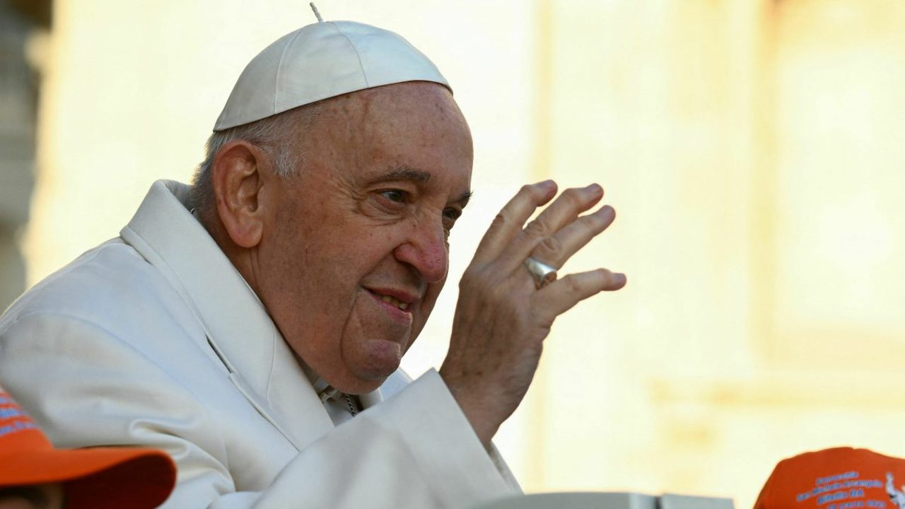 Pope Francis has left the hospital in Rome where he was treated for bronchitis