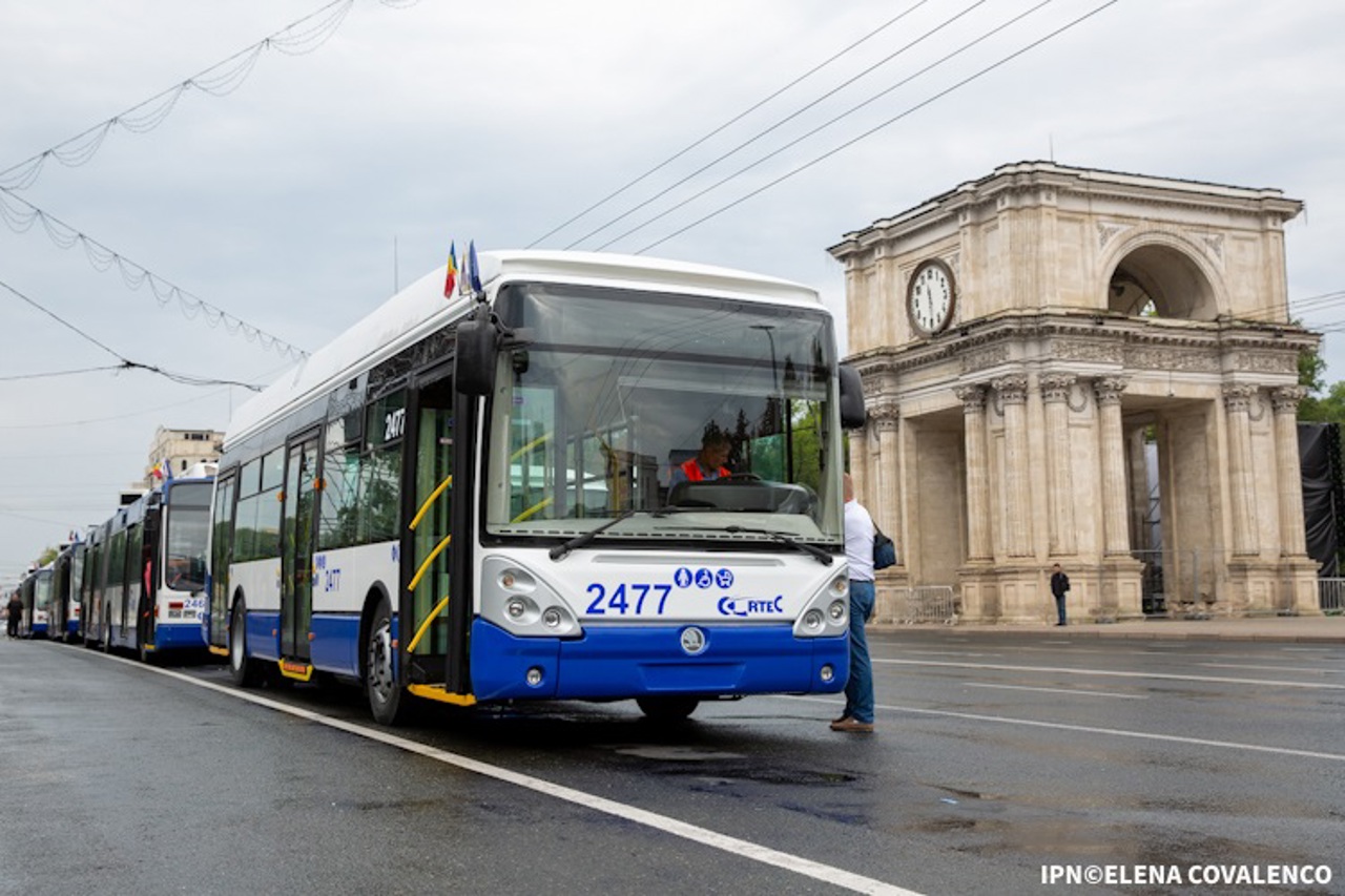 Transportul public va activa în regim special de Hramul orașului Chișinău 