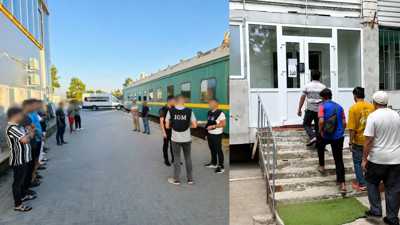 Migranții din vagoane: Agentul economic i-a mutat într-un complex de cămine din capitală