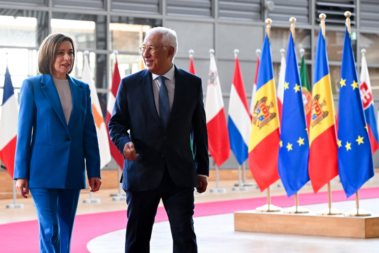 Deschiderea capitolelor de negociere cu UE, discutată de Maia Sandu cu António Costa