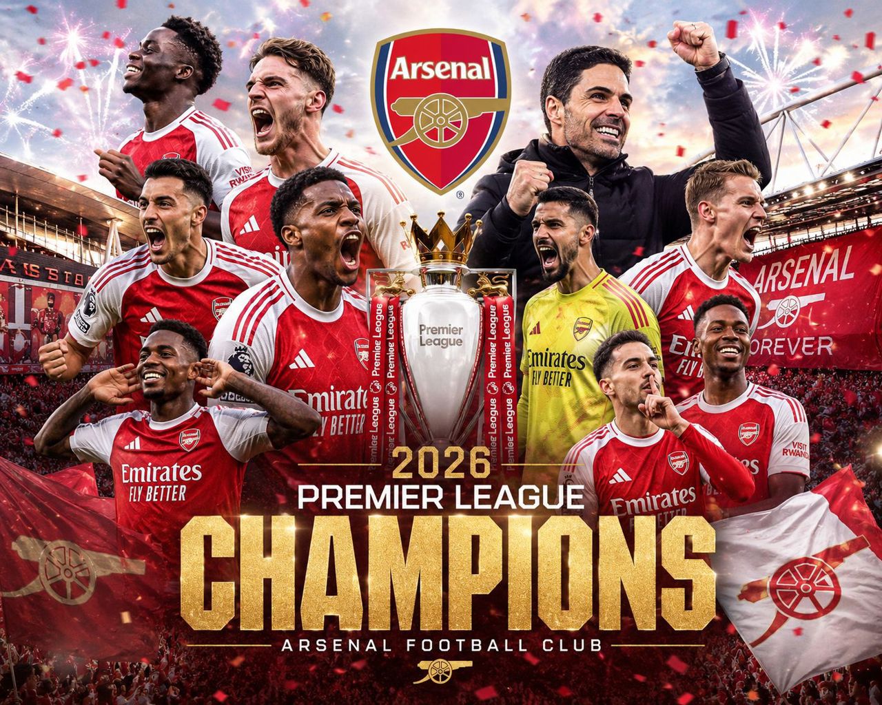 Arsenal Londra este campioana Angliei după 22 de ani