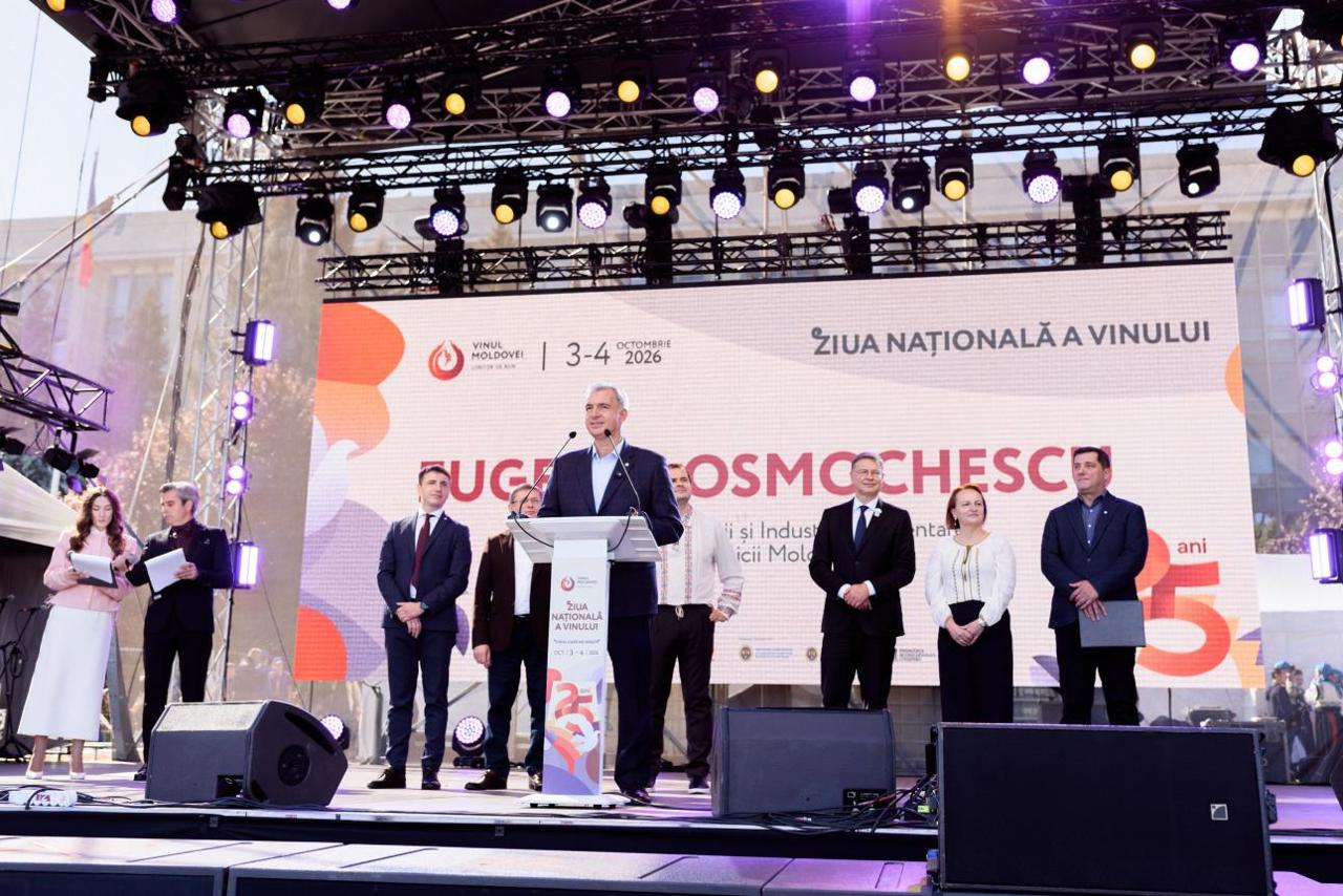 Osmochescu: Recordul Guinness stabilit de R. Moldova ar putea ajuta la promovarea vinului moldovenesc pe piețele externe