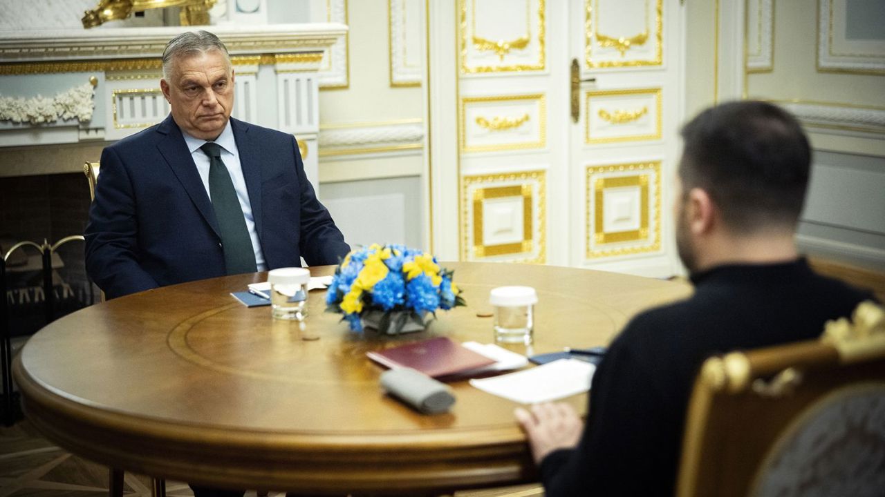 Hungarian PM Orbán suggests Ukraine ceasefire in first Kiev visit