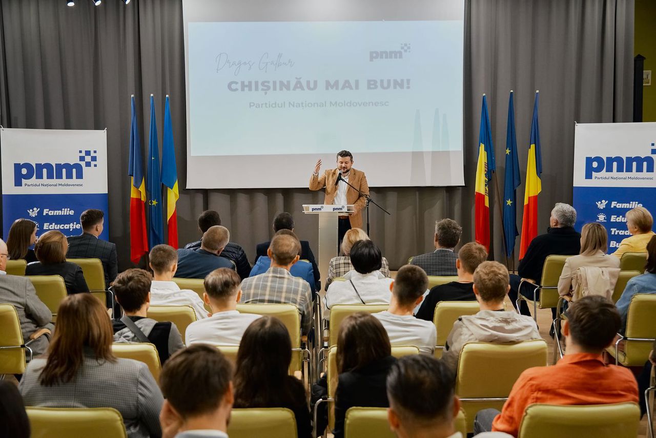 Candidate of PNM  for mayor of Chisinau presents his electoral program