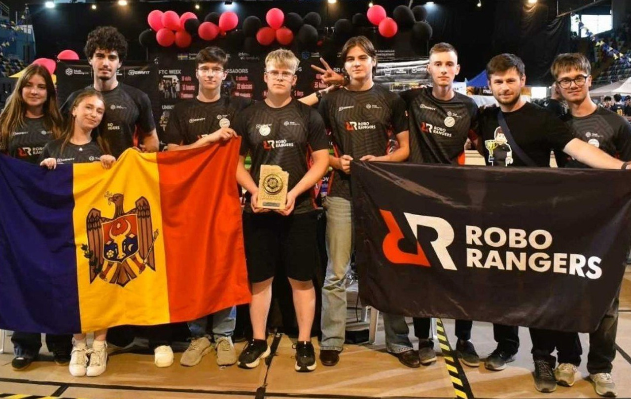 RoboRangers, performanță istorică pentru R. Moldova: Locul II la una dintre cele mai importante competiții internaționale de robotică