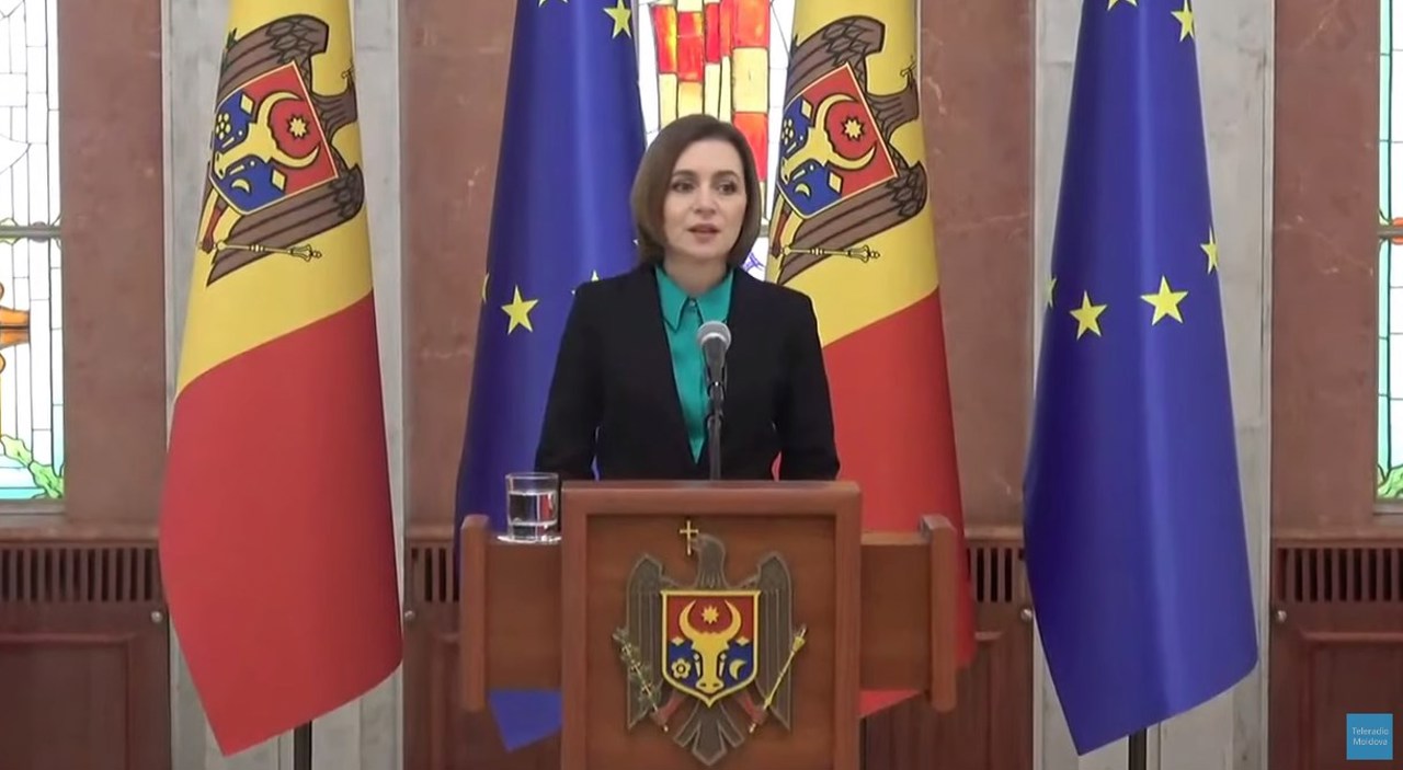 Майя Санду: Россия намерена убрать власть из Кишинёва насильственными действиями, с привлечением людей из-за пределов страны