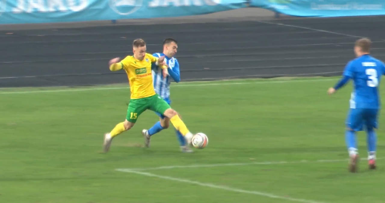 Atacantul echipei Zimbru Chișinău, Denis Kazlouski, a oferit un recital în meciul cu CSF Bălți