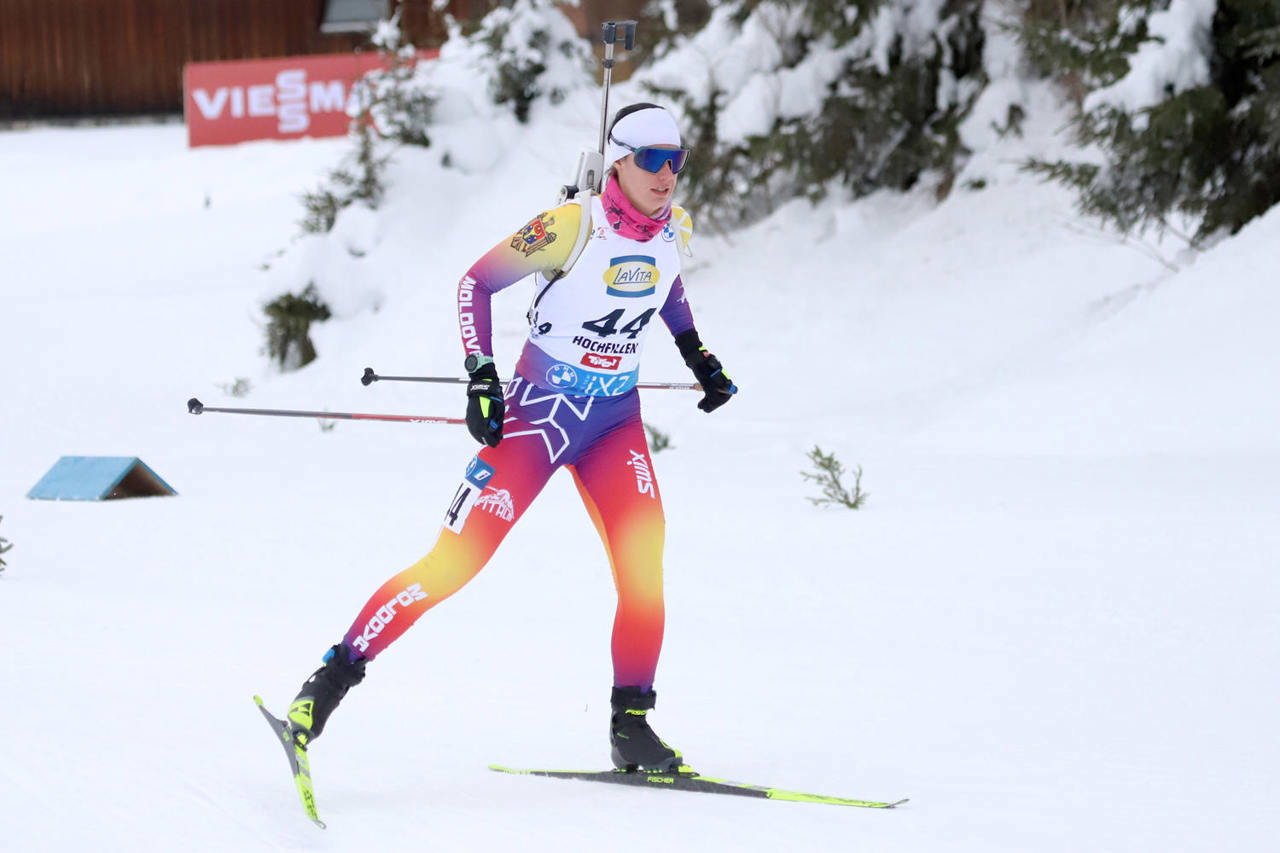Alina Stremous a încheiat modest etapa Cupei Mondiale de biatlon de la Ruhpolding