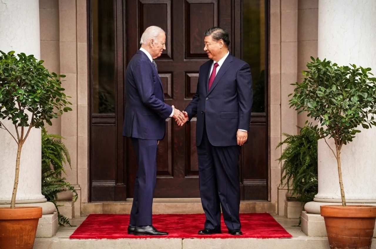 Xi Jinping and Joe Biden pledged to develop bilateral relations for the benefit of both countries