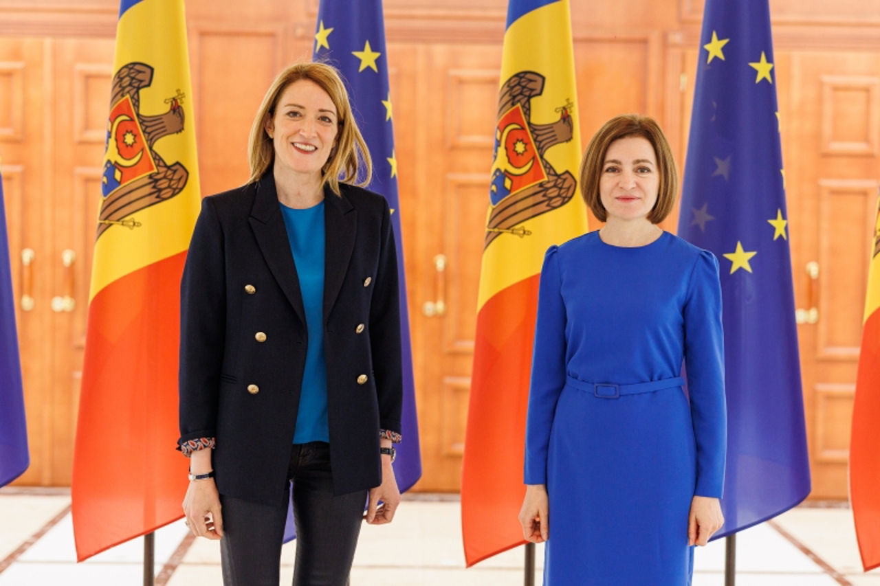 The Republic of Moldova and Ukraine could start EU accession negotiations by the end of the year, Roberta Metsola