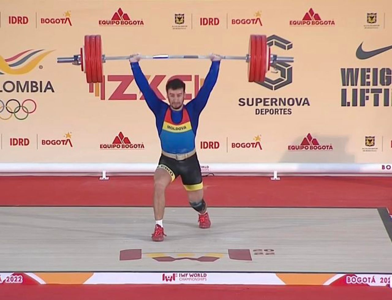 Молдавский спортсмен Марин Робу занял 4-е место на чемпионате мира по тяжелой атлетике