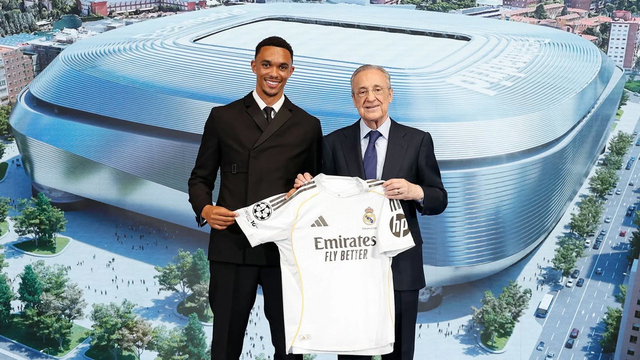 Trent Alexander-Arnold, prezentat la Real Madrid