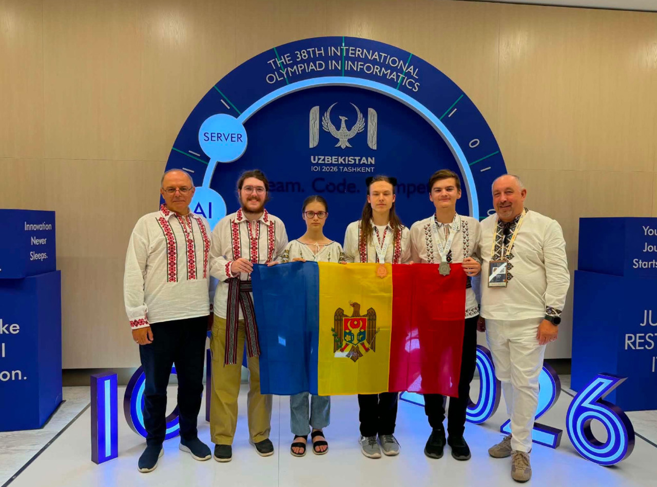 Republica Moldova, medaliată cu argint și bronz la Olimpiada Internațională de Informatică