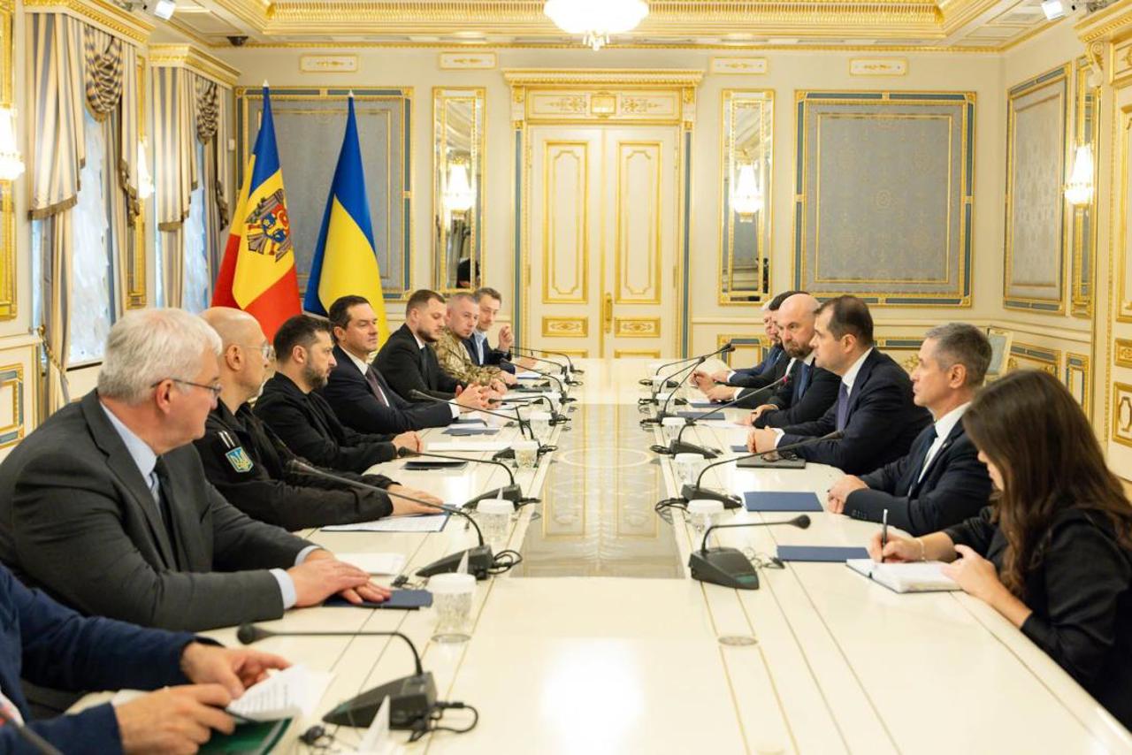 Premierul Tofan, la întrevederea cu Zelenski: „R. Moldova și Ucraina își doresc același lucru: pace, dezvoltare și un viitor sigur și prosper” 