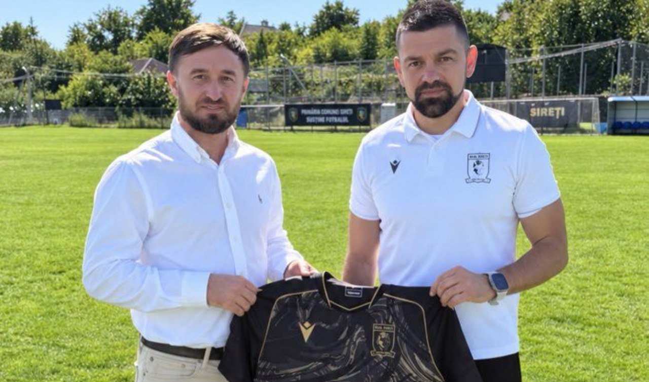 Stanislav Luca este noul antrenor al echipei Real Sireți 