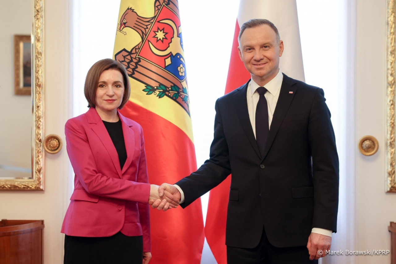 Maia Sandu, meeting with the president of Poland: Security developments in the region, on the discussion agenda