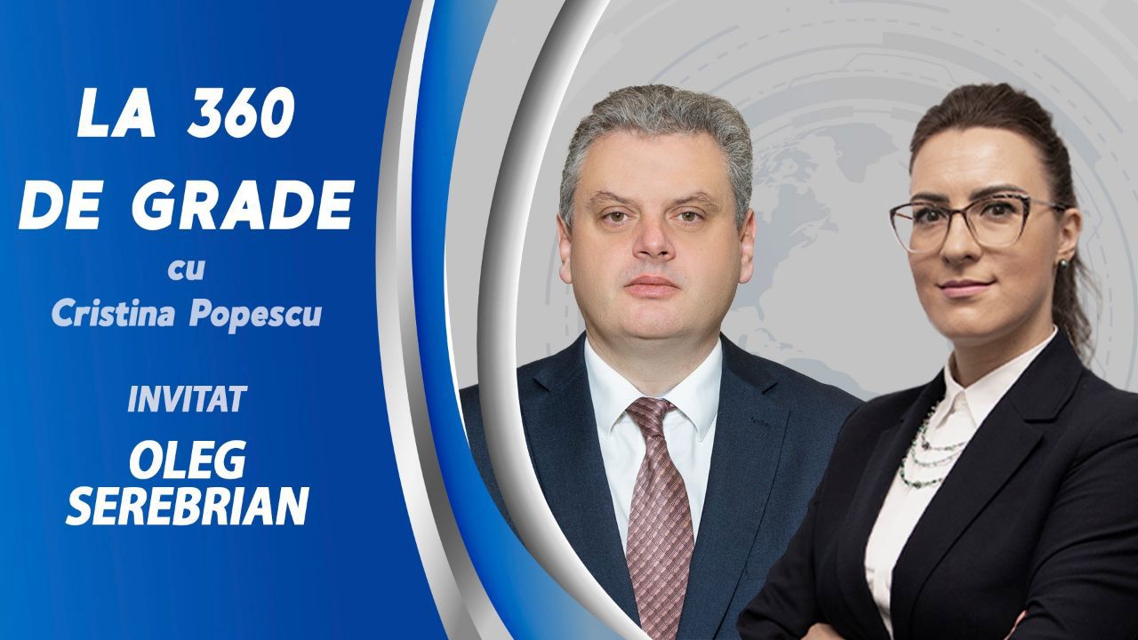 „La 360 de grade”: Oleg Serebrian, viceprim-ministru pentru Reintegrare al Republicii Moldova (VIDEO)