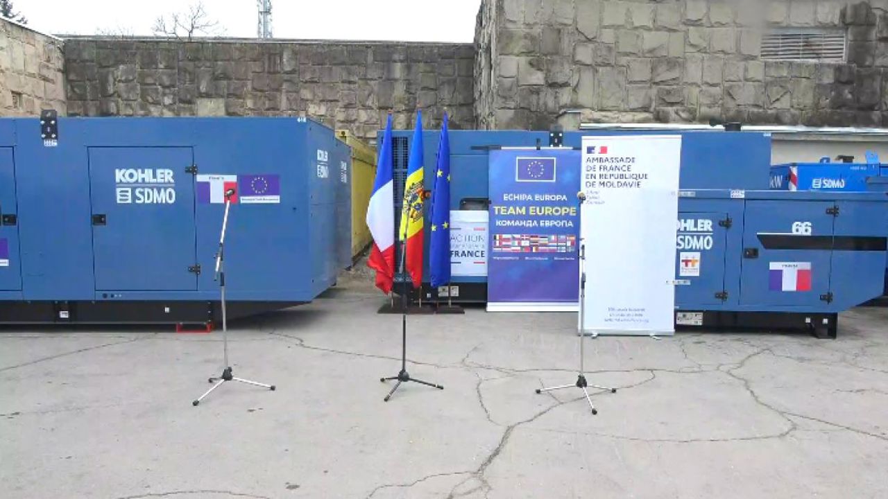 France will donate several power generators to the Ministry of Health