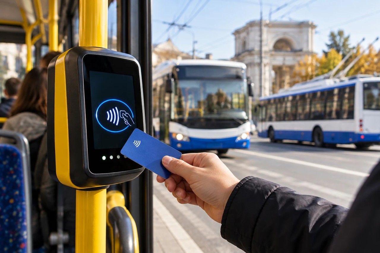 Chișinău trece la taxarea electronică în transport: „Scoaterea taxatorilor va dura de la jumătate până la un an” 