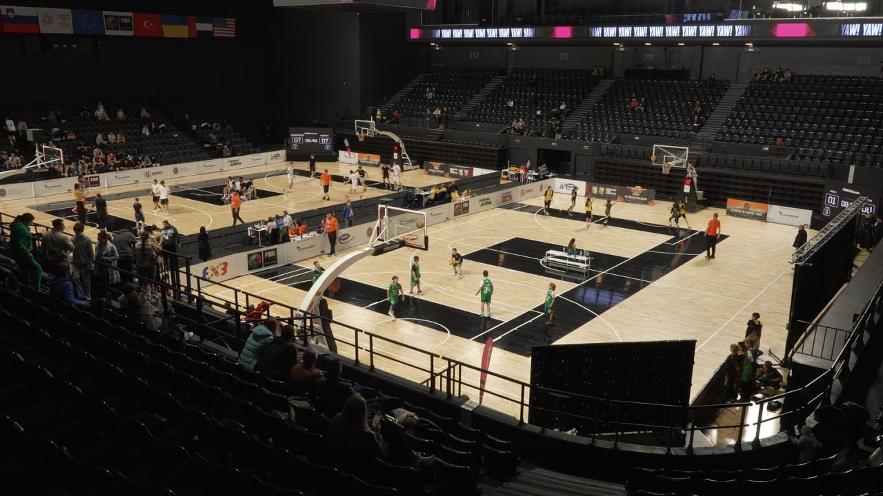 Spectacolul baschetului în format 3 la 3, la Arena Chișinău