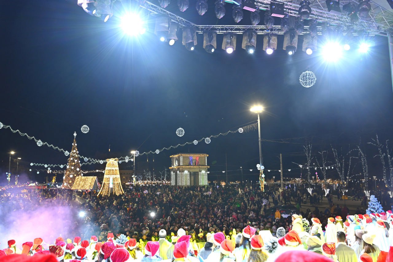 A New Year's Eve concert will take place in the Great National Assembly Square in Chisinau on December 31