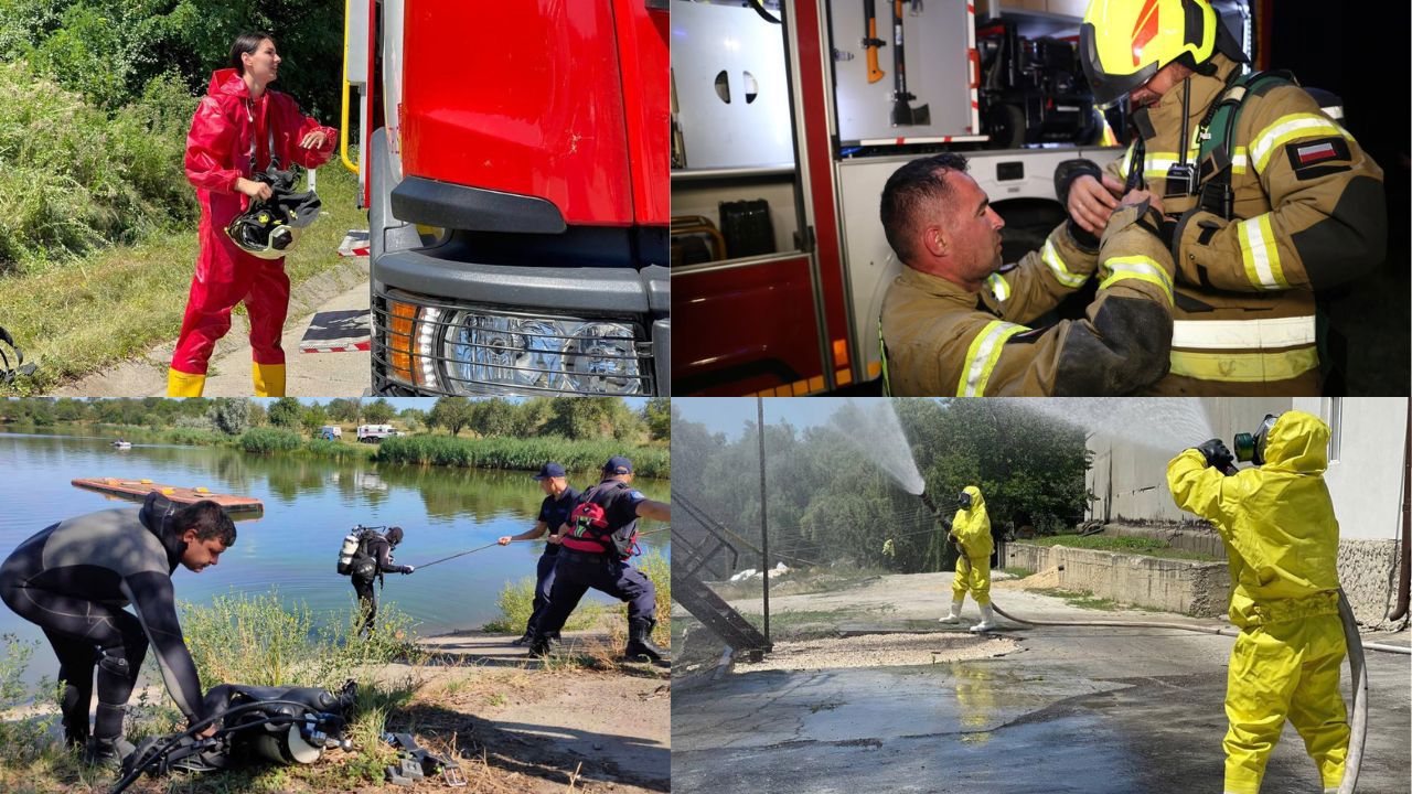 150 rescuers from several countries came to the Republic of Moldova for a large-scale joint exercise. For the first time, volunteer fire teams are involved