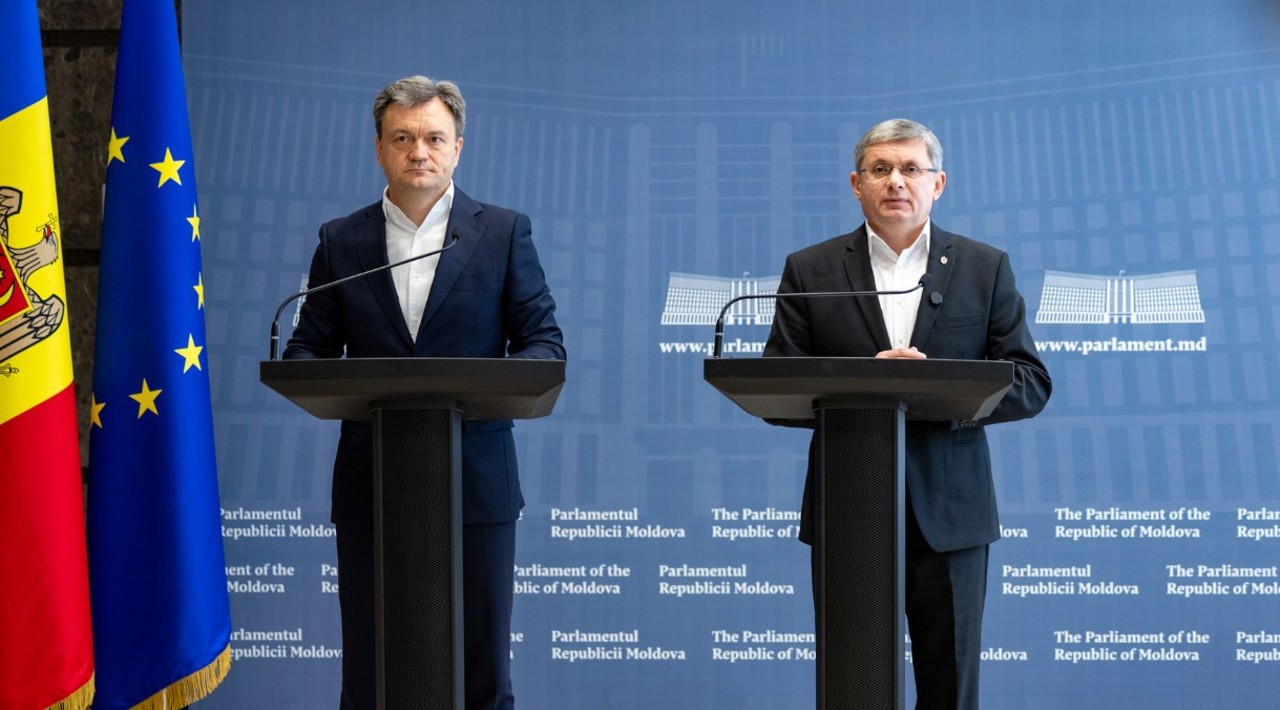 Viitorul Guvern nu va fi condus de Dorin Recean. Premierul renunță și la mandatul de parlamentar. Igor Grosu: „Sper că veți rămâne alături de noi”