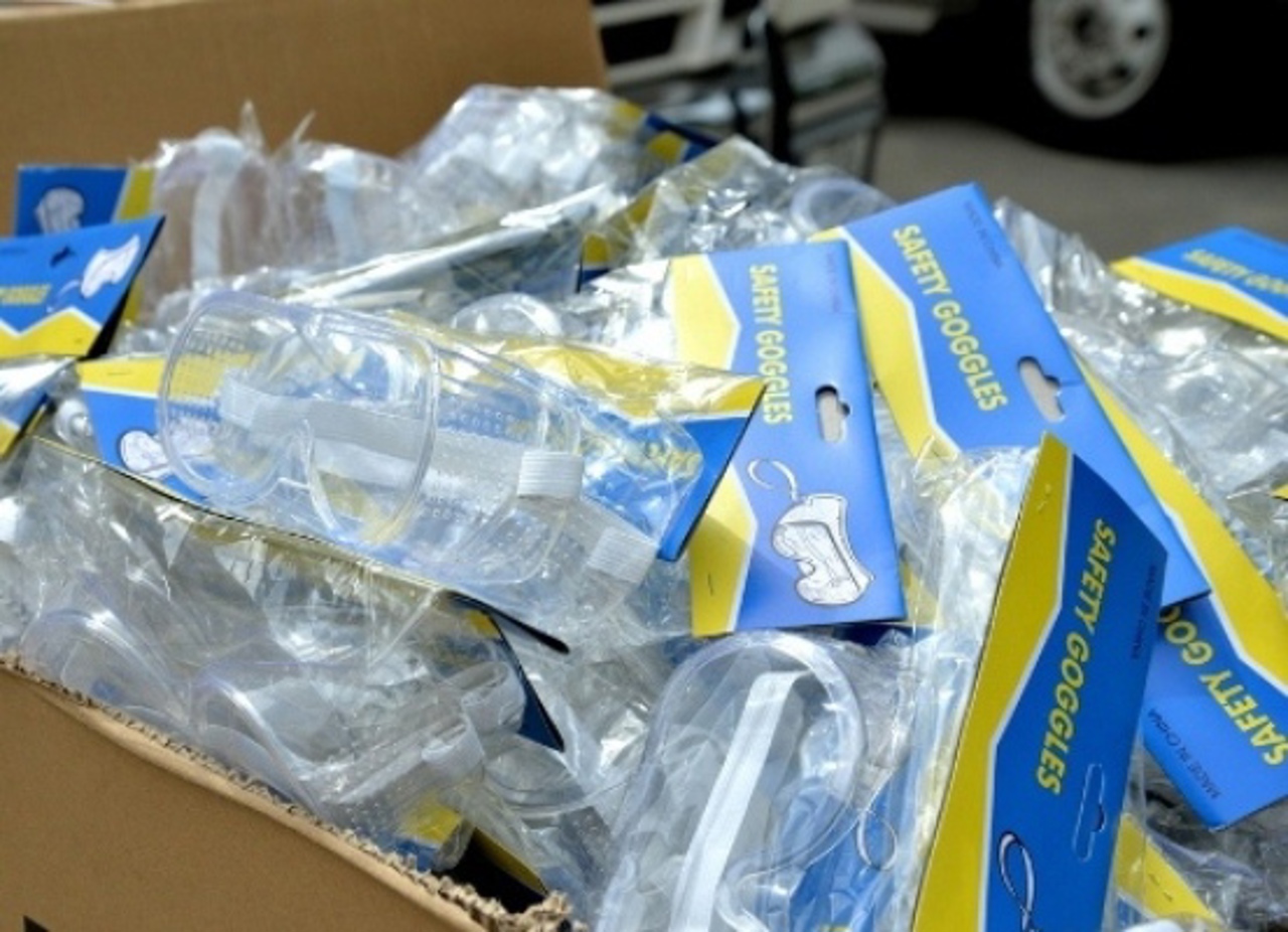 Batch of protective medical equipment donated to the Ministry of Defense by the Government of Romania