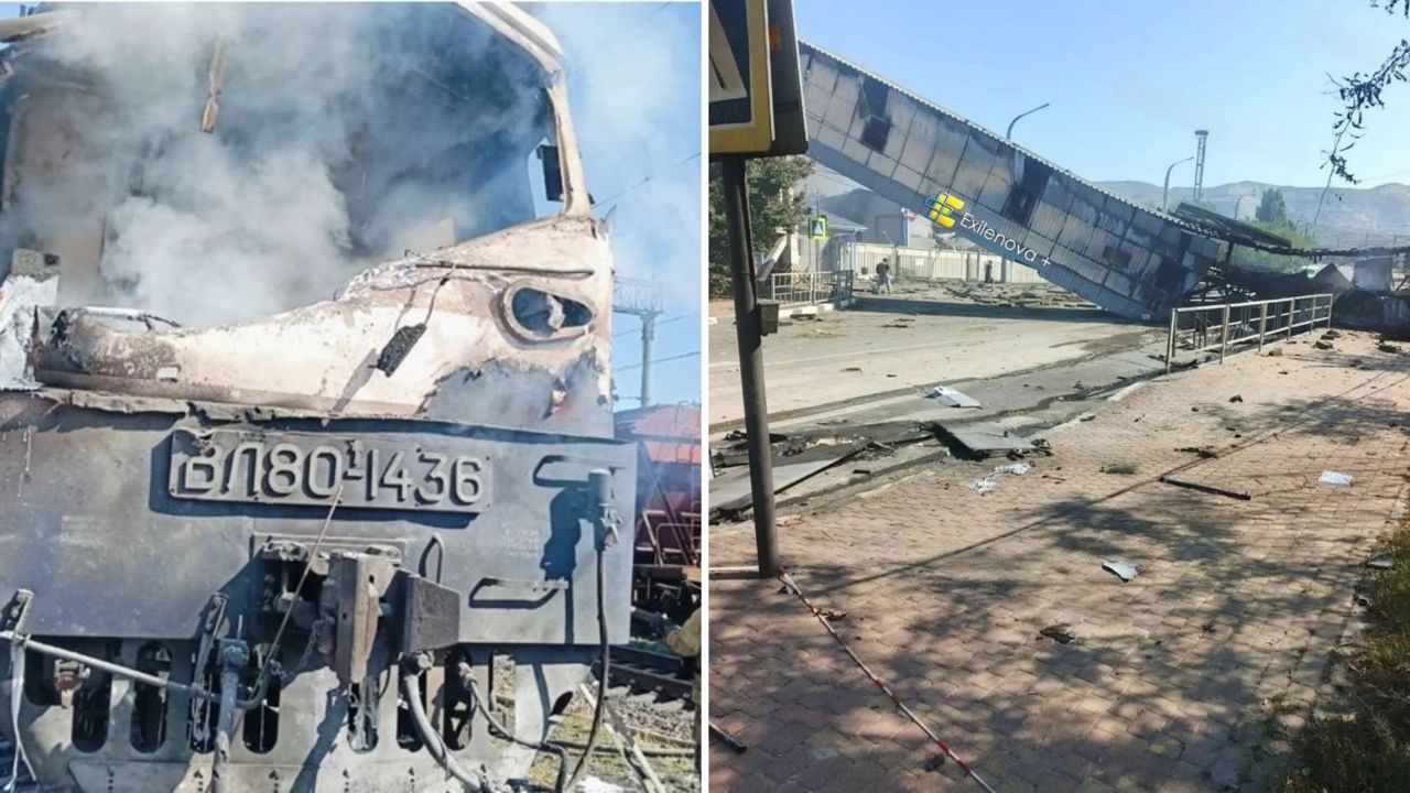 Atacuri de amploare de ambele părți: Morți într-un tren din Ucraina și la Novorossiisk