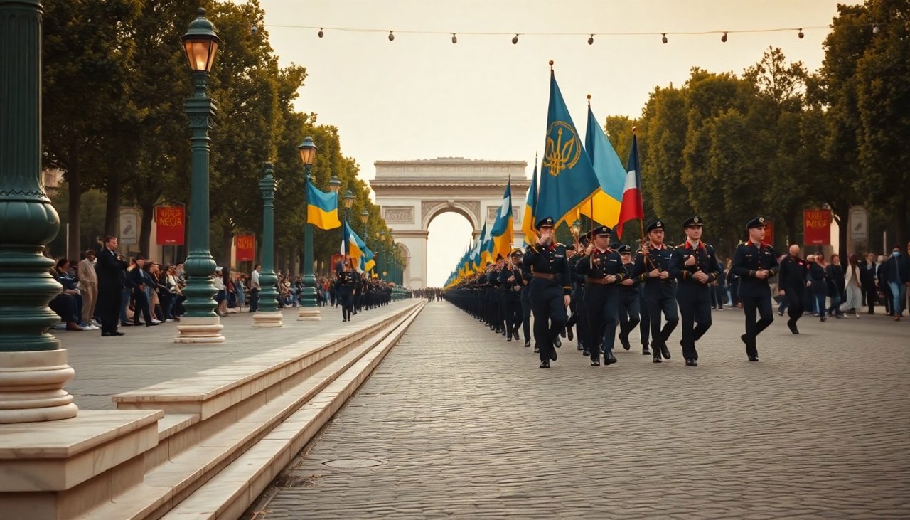 Corespondență Dan Alexe | „Trezirea strategică a Europei”: Anul acesta ucrainenii vor defila pe Champs-Élysées de Ziua Bastiliei