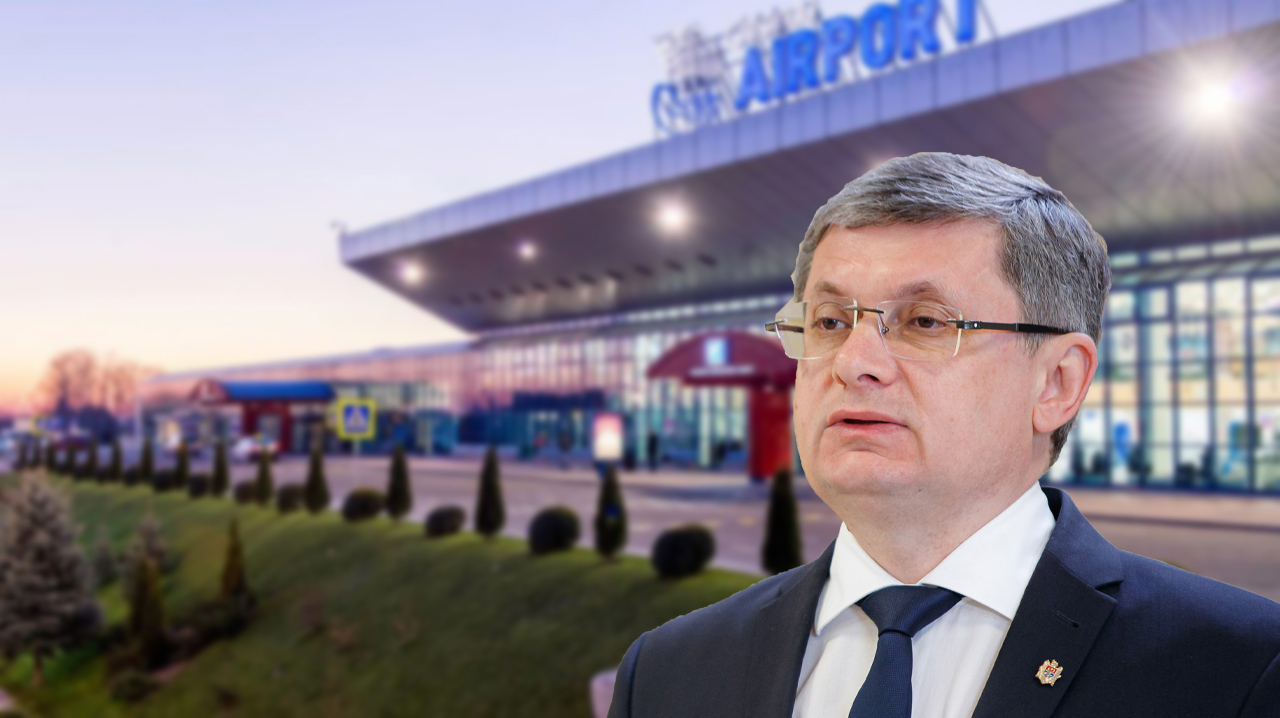 Igor Grosu afirmă că eșecul licitației de la Aeroportul Internațional Chișinău aduce prejudicii de imagine