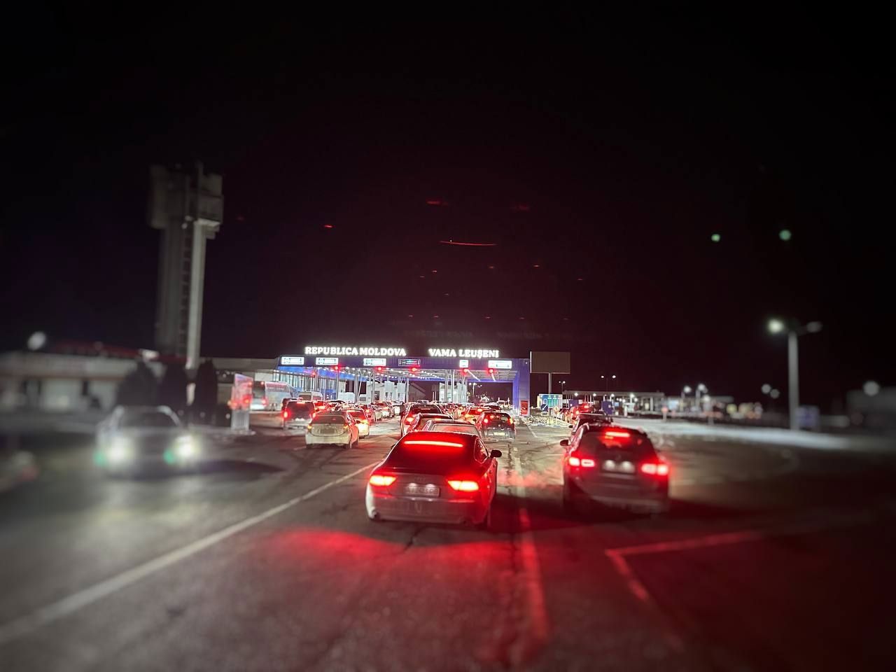 ACTUALIZARE 20:30 | Aglomerație la PTF Leușeni. traficul transfrontalier intens a fost fluidizat