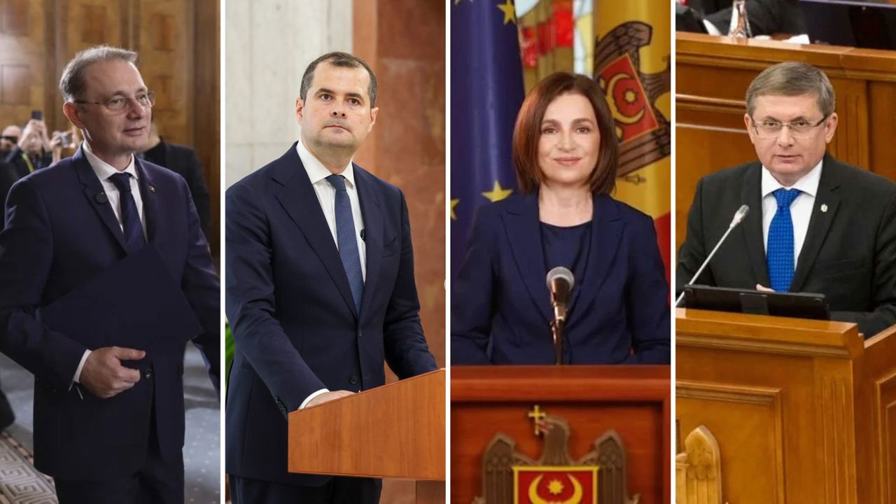 Luca Niculescu, în vizită la Chișinău. Întrevederi cu Maia Sandu, Vasile Tofan și Igor Grosu