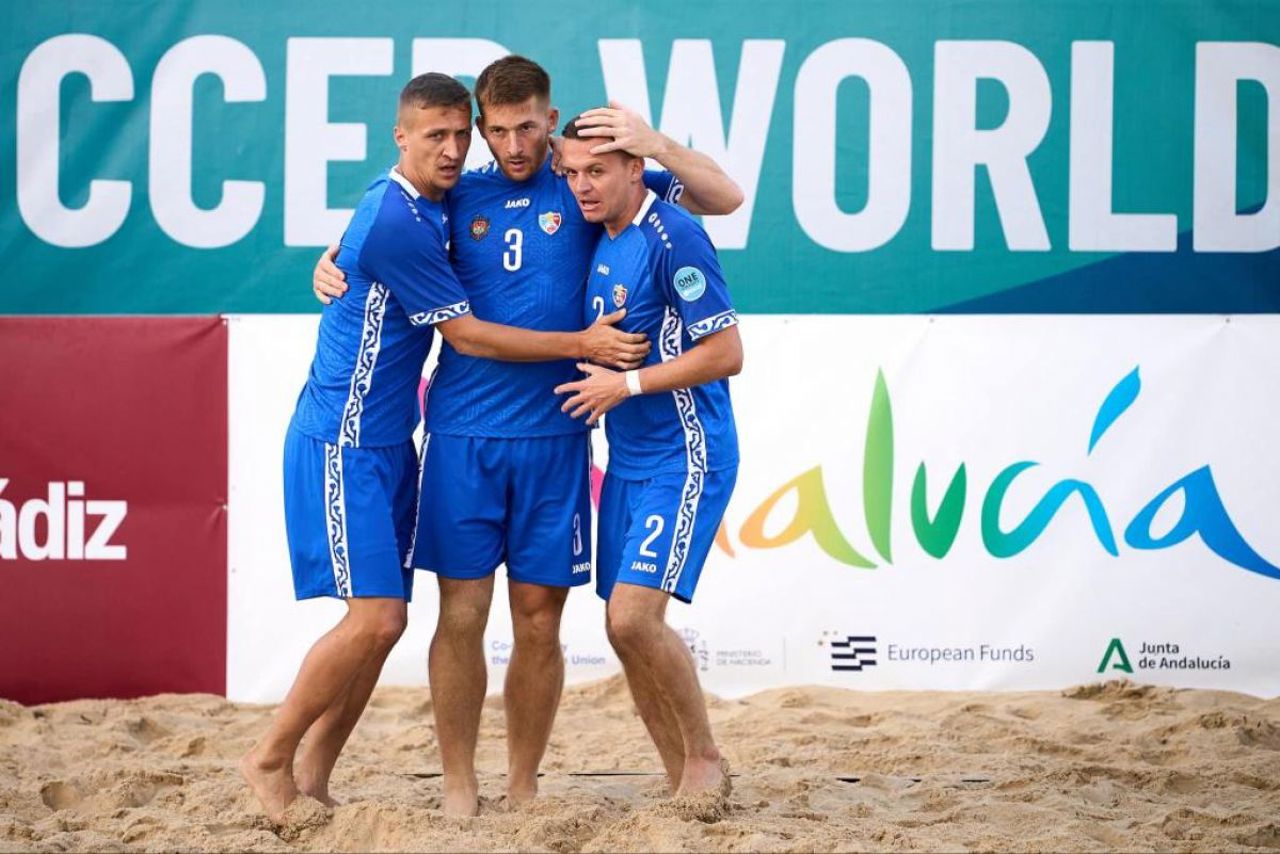 „Tricolorii" au început cu stângul! Republica Moldova a pierdut primul meci de la Euro Beach Soccer League